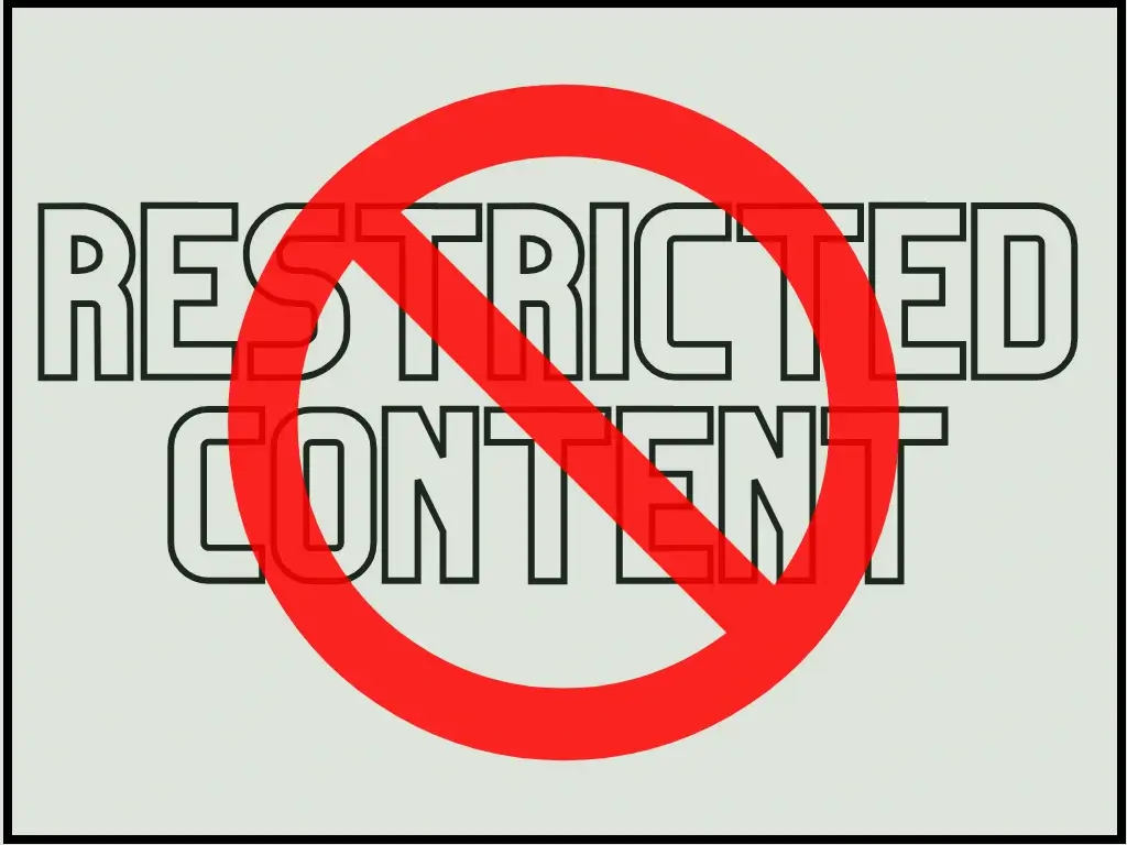 Inbound Links Directing to Restricted Content are Bad Backlinks